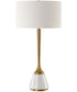 Avola White Marble Table Lamp