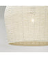 Natalia 1-Light Pendant Aged Brass