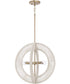 Delaney 4-Light Pendant Matte Brass