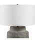 Benedet Gray Wash Table Lamp