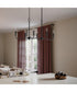 Ilia 6-Light Island Chandelier Matte Black