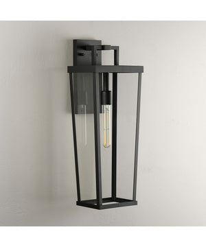 Tryon 1-Light Large Outdoor Wall Lantern Black