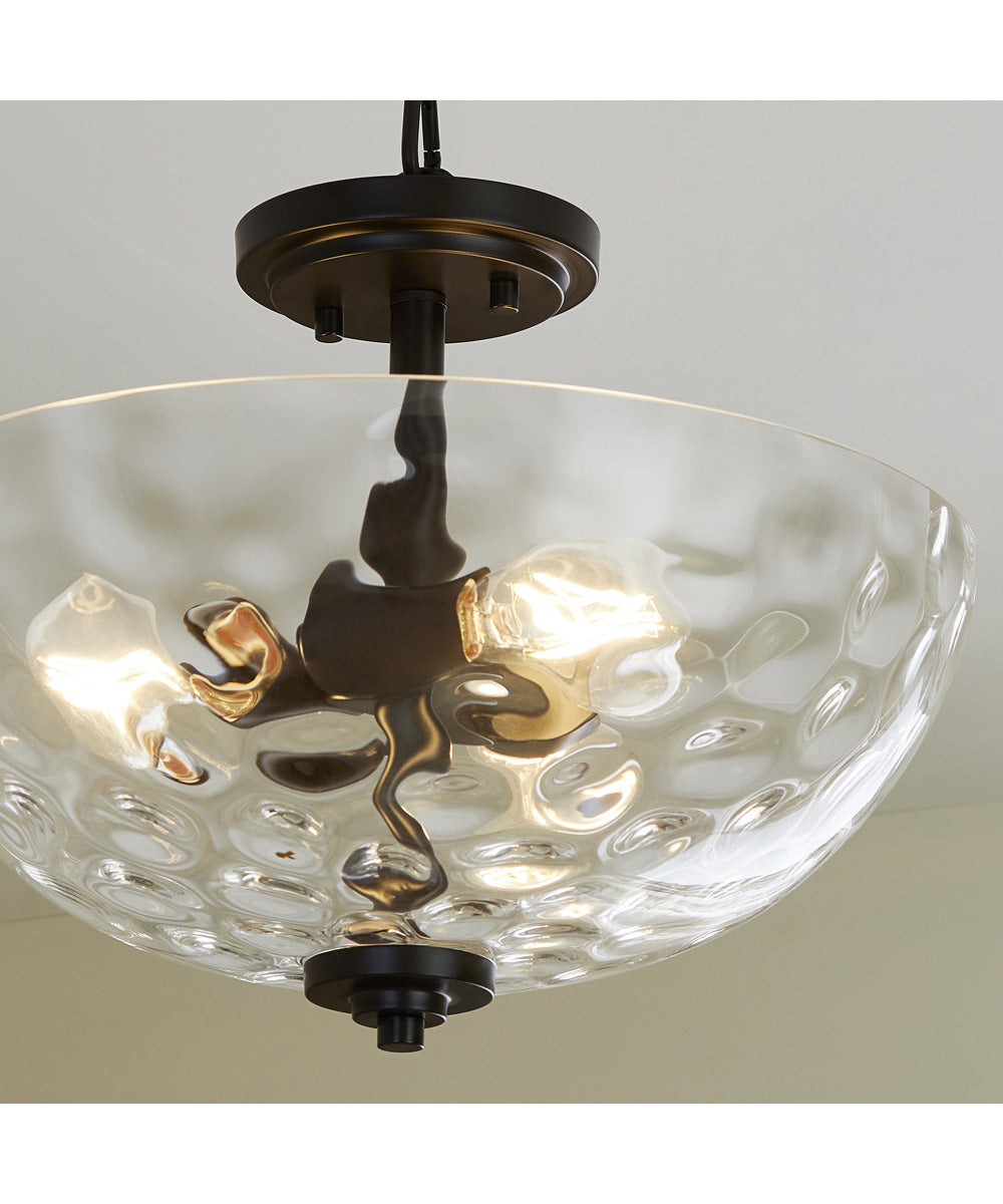 Adams 3-light Dual Mount Light Fixture Matte Black