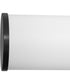 Phase 6.2 36 in. 5CCT Integrated LED Linear Vanity Light Black