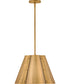 Bowman 1-Light Medium Pendant in Heritage Brass