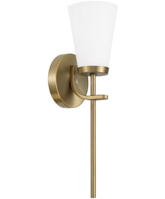 Drake 1-Light Sconce Aged Brass