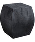 Grove Black Wooden Accent Stool