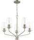 Celino 5-Light Chandelier Brushed Nickel