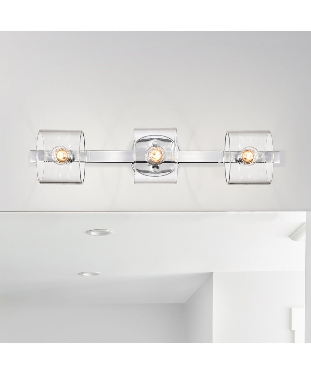 Marlowe 3-Light Vanity & Wall Polished Nickel