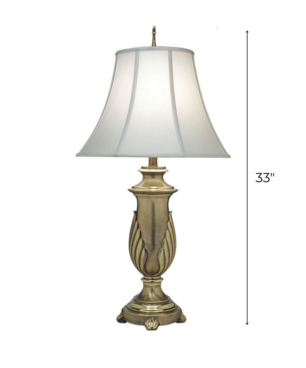 33"H 3-Way Table Lamp Florentine