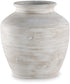Meadie Vase Distressed White