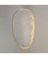 Moonscapes Single LED Pendant Brushed Champagne
