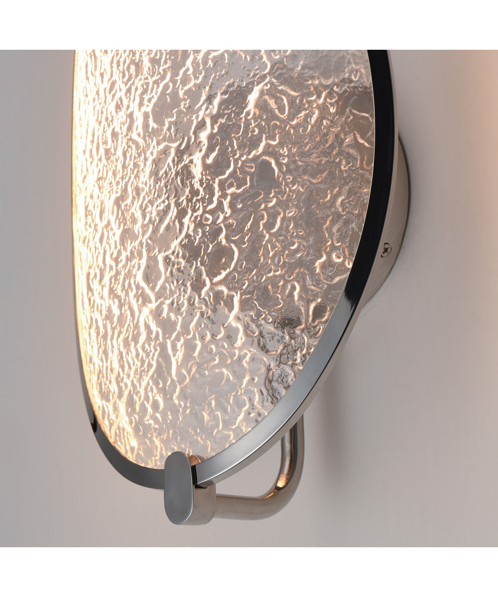 Moonscapes Wall Sconce Polished Chrome