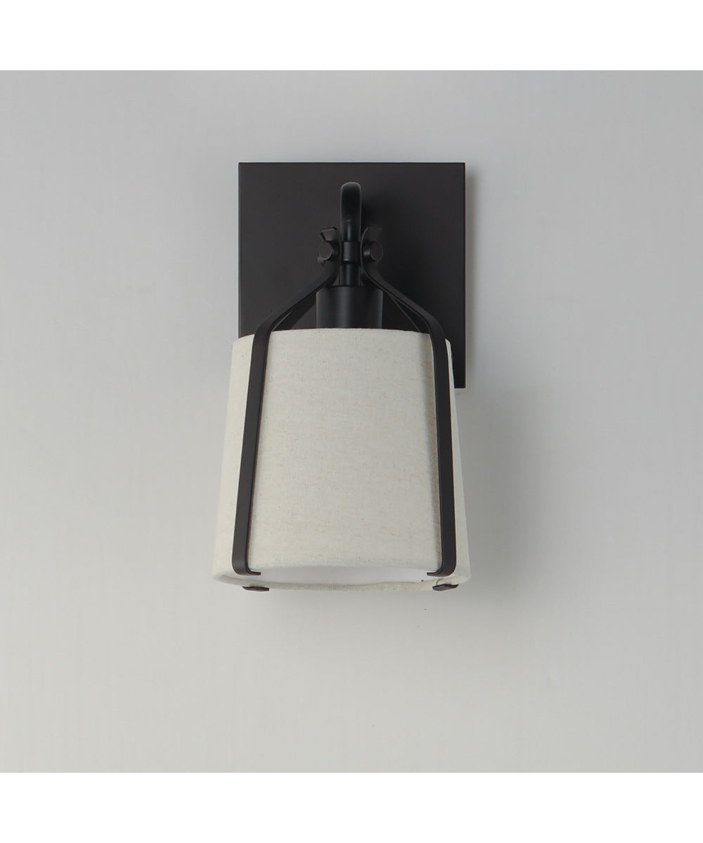 Bandera 1-Light Wall Sconce Dark Bronze