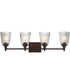 Julip 4-Light Bath Vanity Dark Bronze