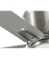 Bexar 54 in. 6-Blade Ceiling Fan with Integrated LED Light Brushed Nickel