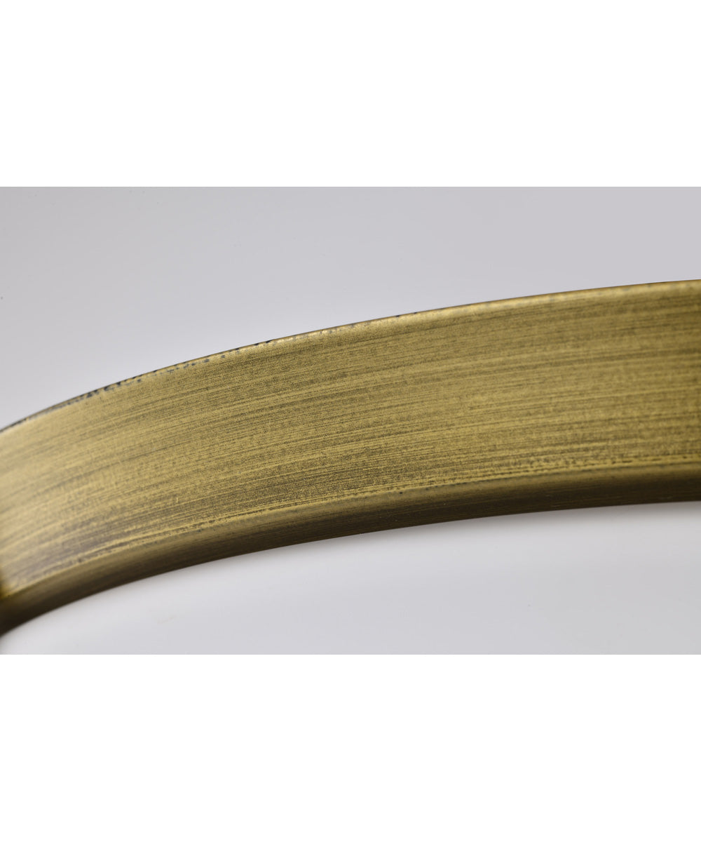 Rowen 4-Light Close-to-Ceiling Natural Brass