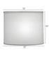 12x13x10 White Butcher Linen Drum Hardback Lampshade