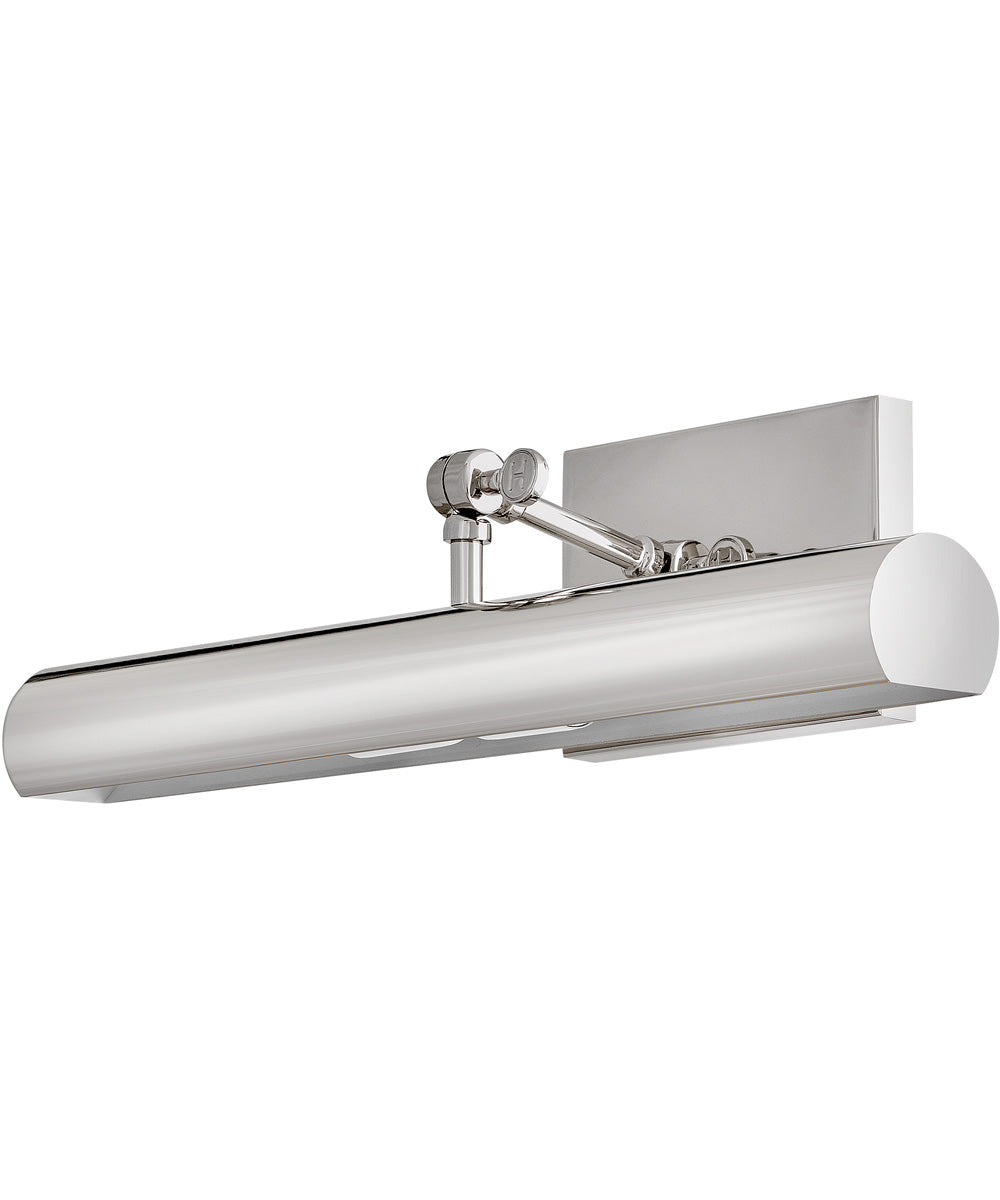 Stokes 2-Light Medium Adjustable Accent Light in Polished Nickel