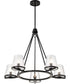 Valentine 5-Light Chandelier Black