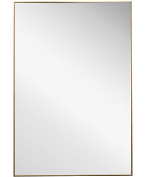 21x31" Wall Mirror with Gold Finish