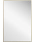 21x31" Wall Mirror with Gold Finish