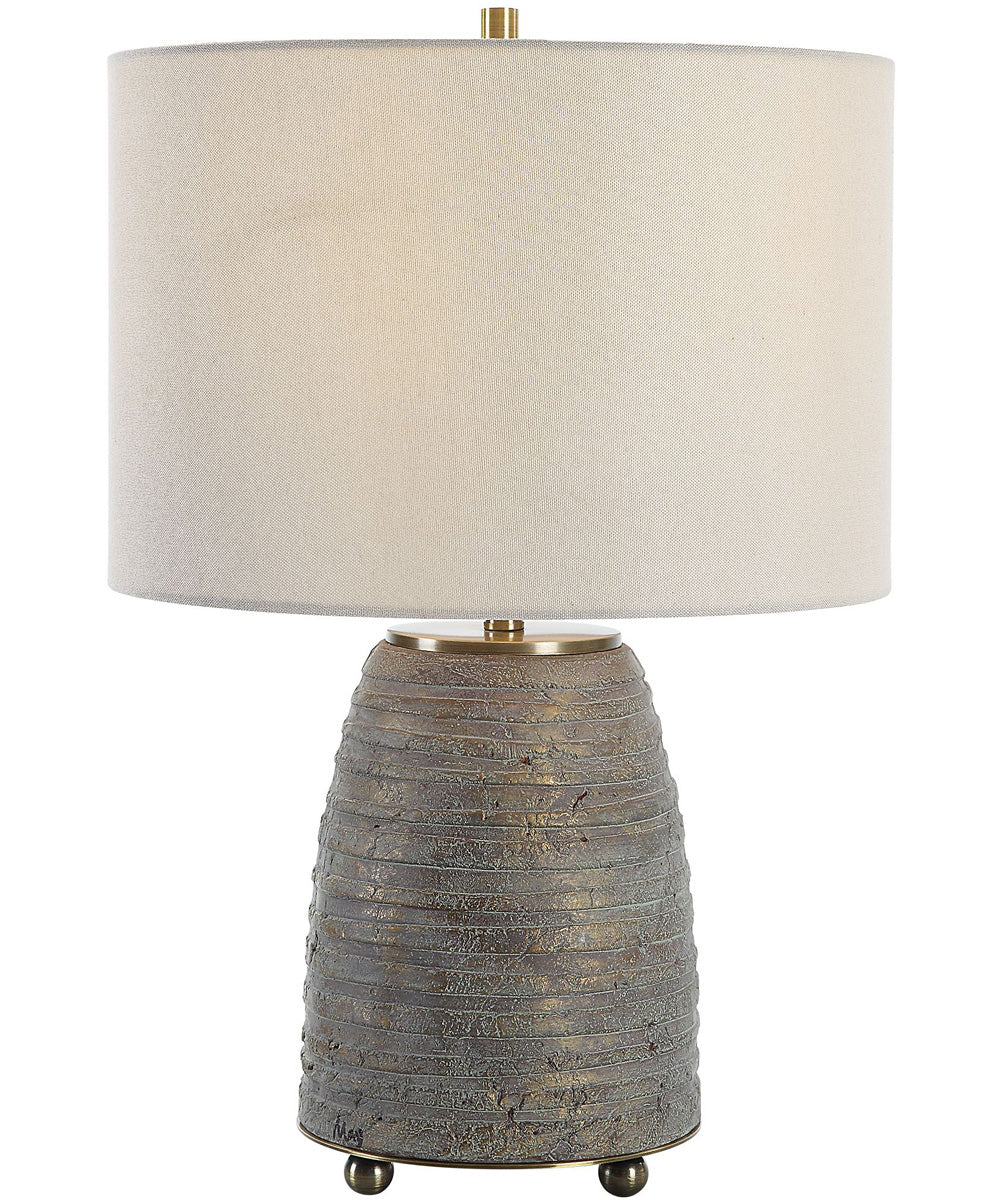 Gorda Bronze Ceramic Table Lamp