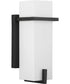 Antrim 1-Light Modern Small Outdoor Wall Lantern Black