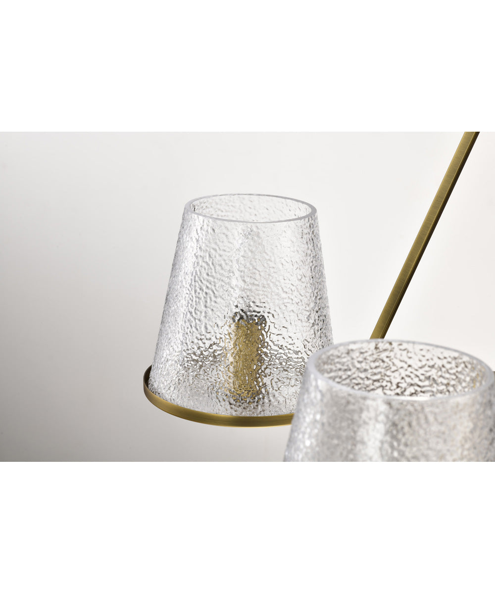 Valentine 5-Light Chandelier Vintage Brass