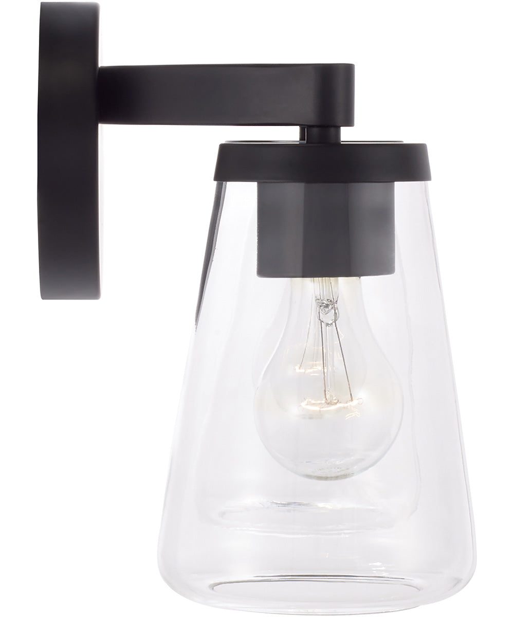 Aaron 2-Light Vanity Matte Black
