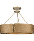 Lusail 4-Light Pendant Soft Gold