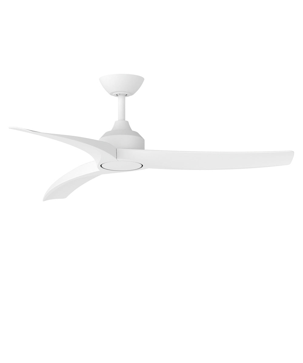 Drifter 52 inch Outdoor Fan w LED Matte White