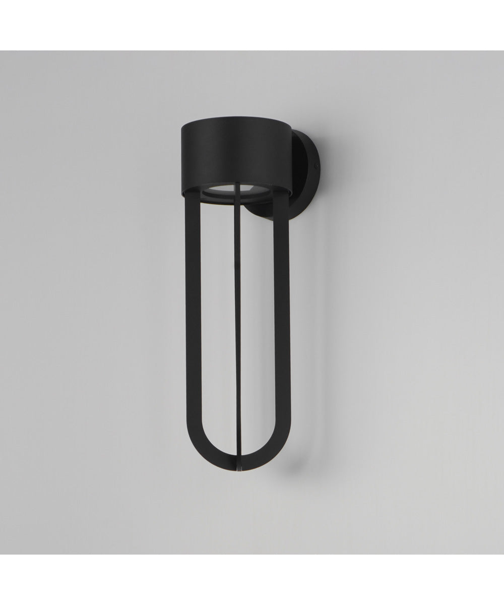 Quayside VX 18 inch Outdoor LED Wall Sconce Black