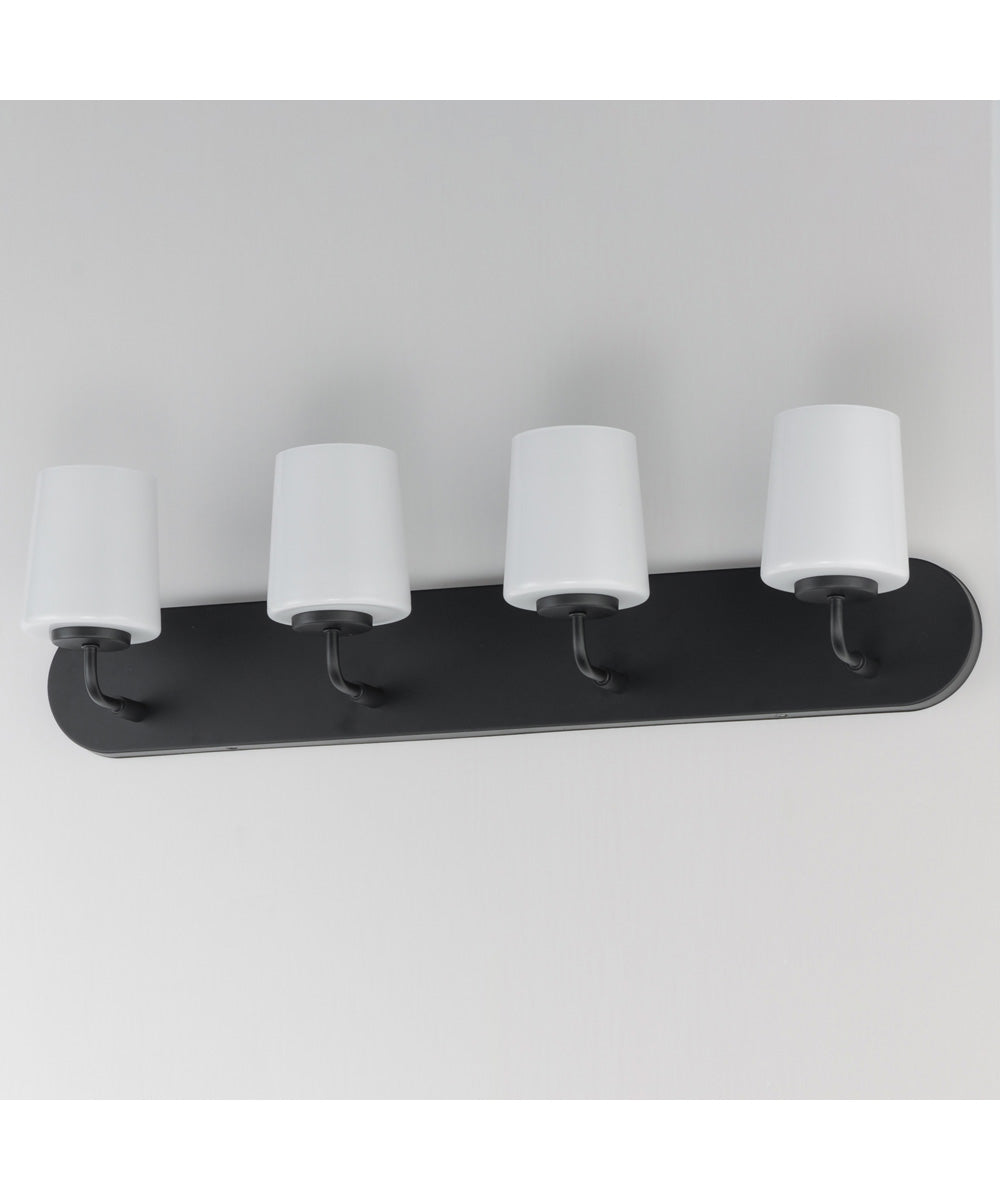 Durham 4-Light Strip Bath Vanity Black