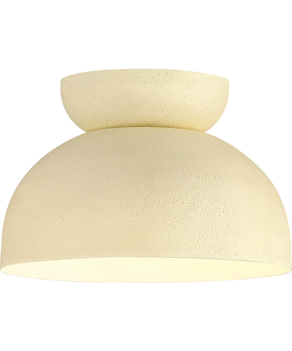 Ventura Dome 1-Light Lighting Cottage White