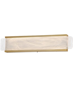 Celine 24 inch LED Bath Vanity Natural Aged Brass