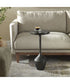 Accent Table in Raw Dark Brown