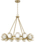 Flora 12-Light Chandelier Buffed Gold