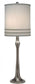 32"H 3-Way Table Lamp Antique Nickel
