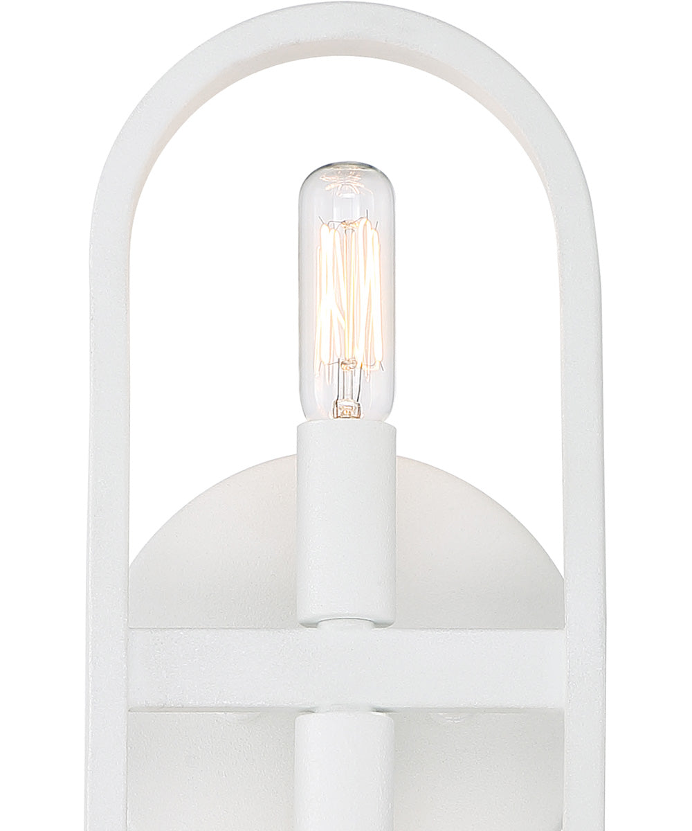 Carousel 2 Light Wall Sconce Matte White