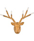 Stag 6-Light Large Six Light Sconce in Distressed Brass