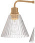 Pleated 4-Light Lighting Premium Bronze