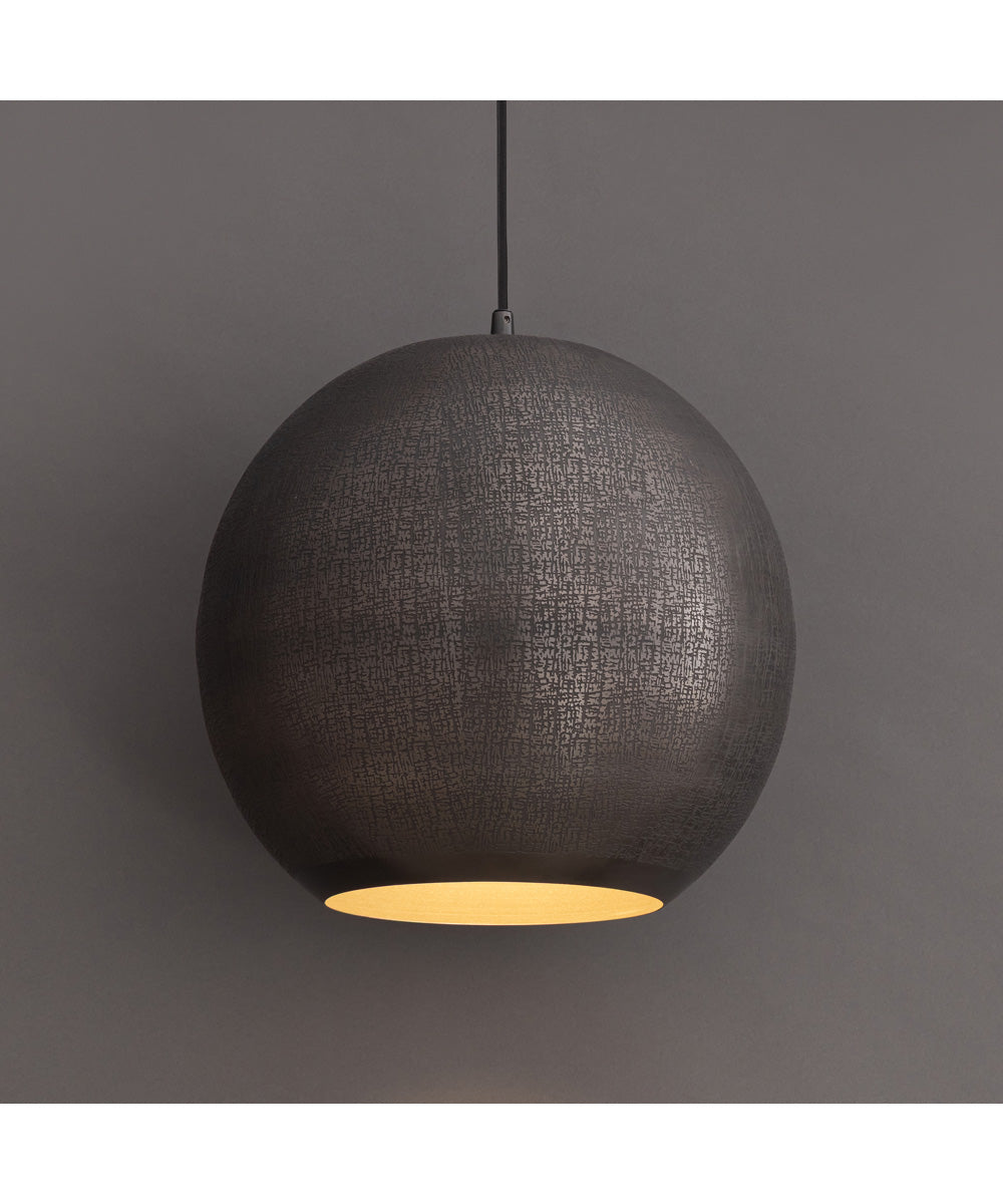 Aurelia 14 inch 1-Light Pendant Pewter