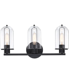 Skylar 3 Light Vanity Matte Black