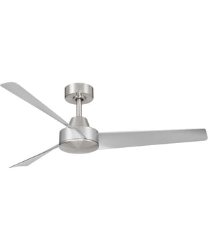 Rizo 52-in. 3-Blade Modern Ceiling Fan Brushed Nickel
