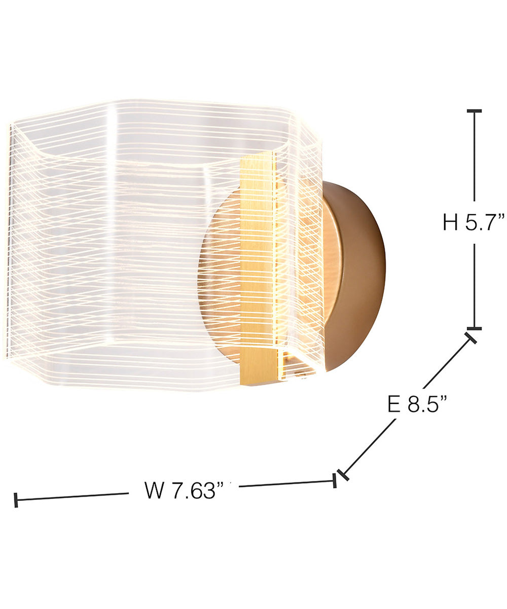 Kenzo  Vanity & Wall Polished Anodized Bronze