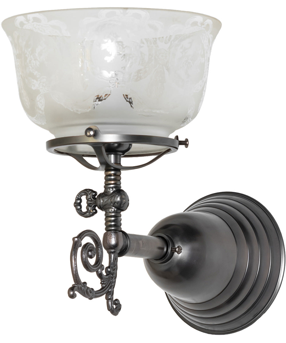 7" Wide Revival Gas & Electric Wall Sconce