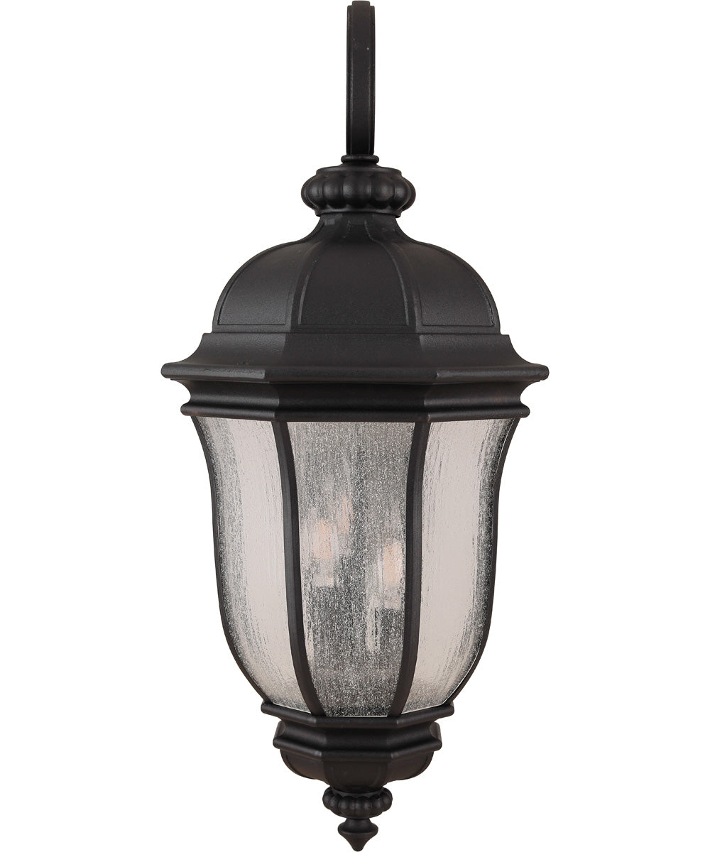 Harper 3-Light Outdoor Lighting Textured Black