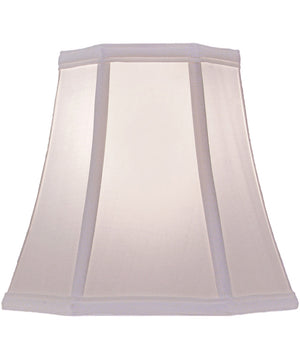 6x10x9 Pearl Supreme Satin Hex Bell Softback Lampshade