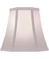 6x10x9 Pearl Supreme Satin Hex Bell Softback Lampshade